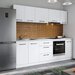 Set Mobila Bucatarie Mina Pure 240 Alb C42